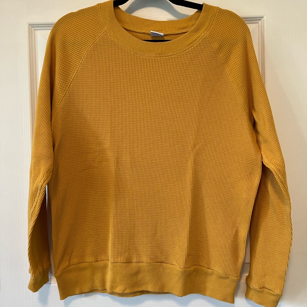 TNA Waffle knit top -size small